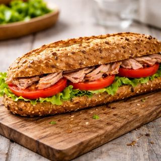 Bocadillo Atun y Verduras