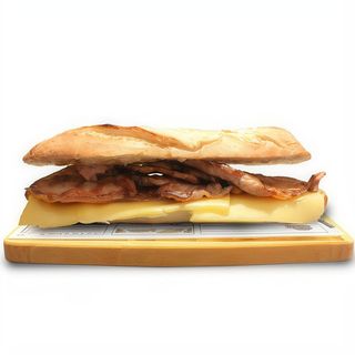 Bocadillo Bacon y cheddar