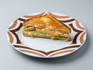 Sandwich de pollo de corral