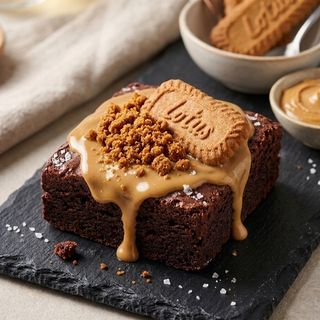 Brownie penaut lotus