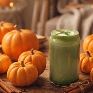 Pumpki pie matcha