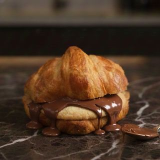 Cookie crossant de Nutella