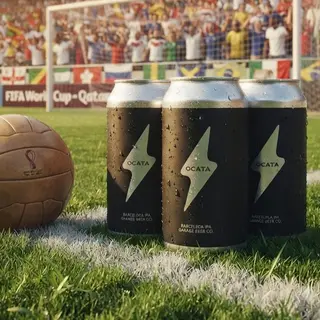 Trio de cerveza artesanal ipa