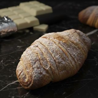 Crossant chocolate blanco