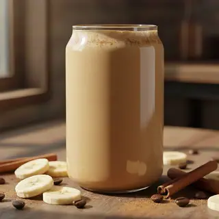 Cinamon banana coffe latte (300ml)