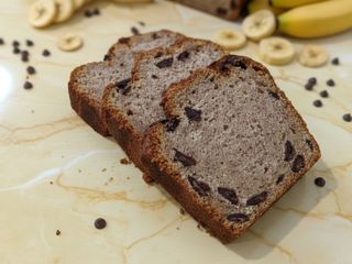 Slide Banana bread choco vegan