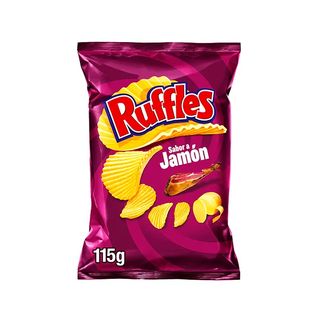 Ruffles Jamón Bolsa 115Gr