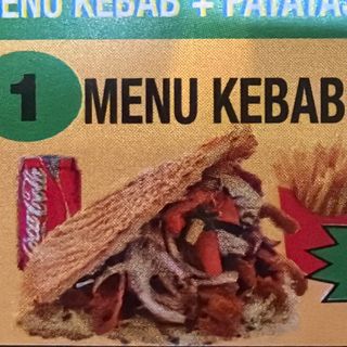 Menu kebab Normal