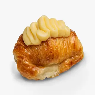 Medialuna rellena con Crema Pastelera