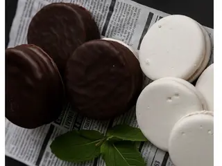 Alfajor triple de dulce de leche de nieve