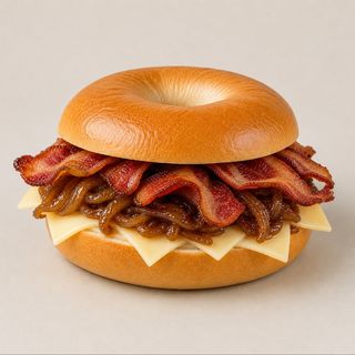 BAGEL BACON