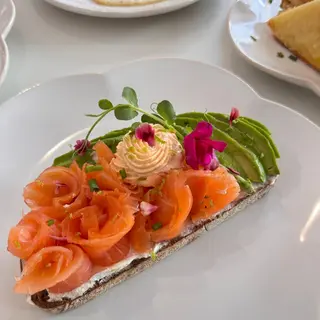 Salmon Avocado Toast