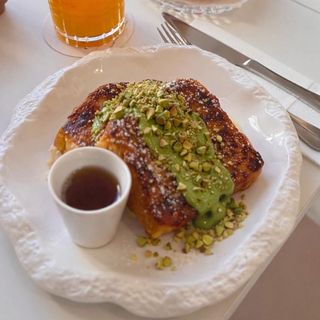 Pistachio Dream French Toast