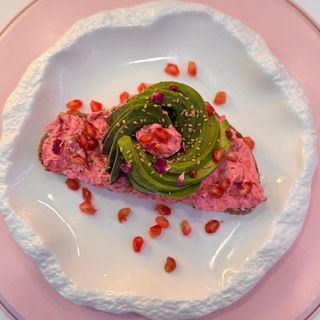 Pink Avocado Toast