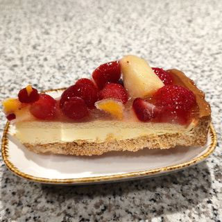tarta de fruta mixta
