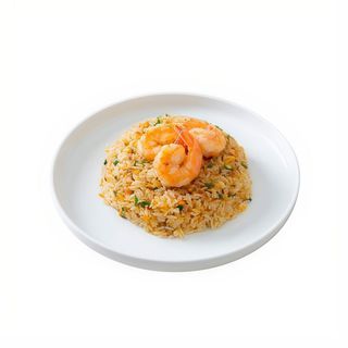 36.Arroz frito con gambas
