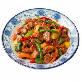 81.Cerdo estilo kaopao (picante)