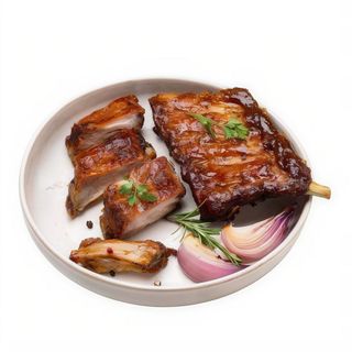 85.Costilla de cerdo a la pimienta