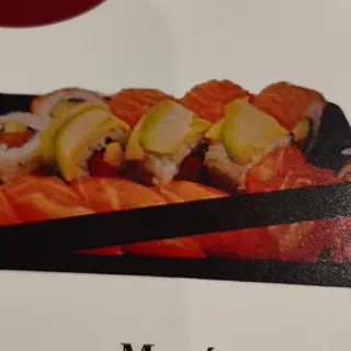 Menú especial de salmón