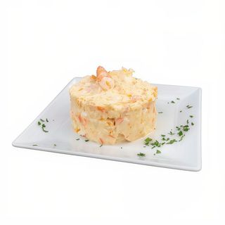Ensaladilla rusa de langostinos