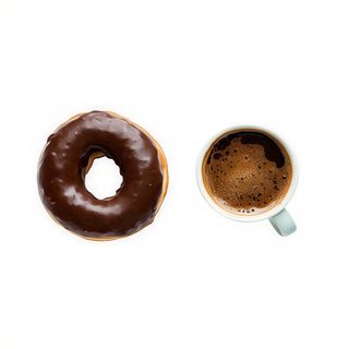 Donut de chocolate