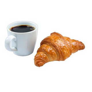 Croissant a la plancha