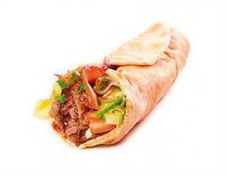 Plato De Durum De Ternera Con Ensalada