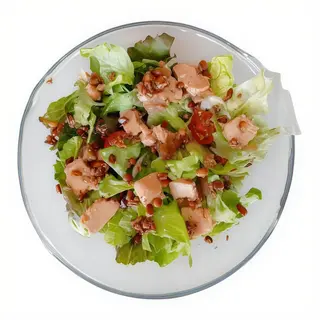 Ensalada de lingote de foie