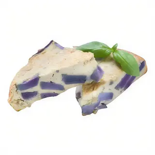Tortilla de patata violeta