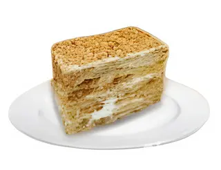 Milhoja de turrón