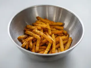 Patatas fritas sazonadas