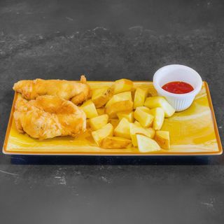 Tiras de pollo (3 uds.)