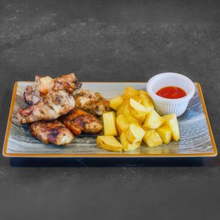 Alitas de pollo a la brasa (5 uds.)