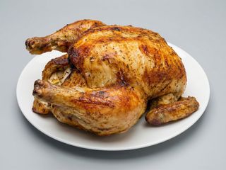 Pollo asado entero