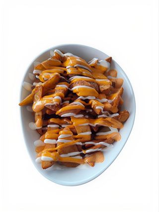 Tapa de patatas bravas