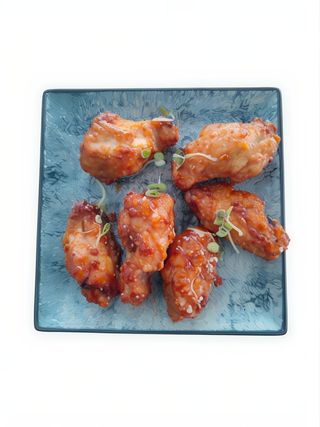 Tapa de alitas de pollo crujiente estilo coreano (6 uds.)