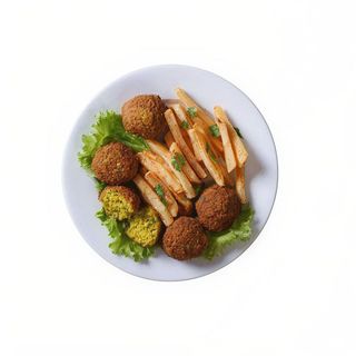 9 - Menú plato falafel