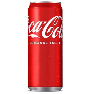 Lata de Coca Cola Normal 330 ml.