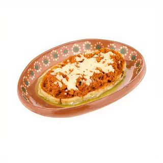 Huarache de tinga de setas