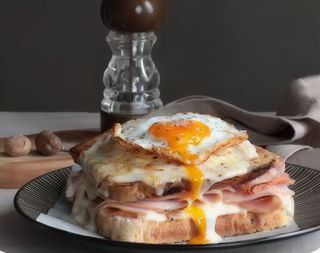 Tosta de croque madame