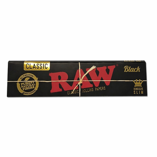 Papel Raw Black King Size Ultra Slim