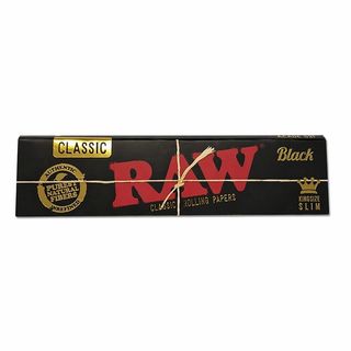 Papel Raw Black King Size Ultra Slim