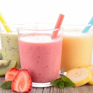 Batido fruta temporada