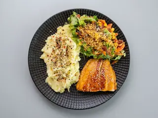 Salmón al teriyaki