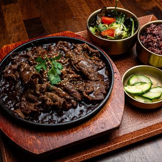 Bulgogi beef set