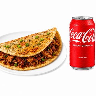 Combo Shou Zhua bing con bebida