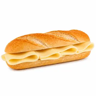 Medio bocadillo de queso