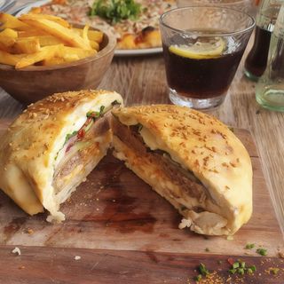 Calzo vegetariana