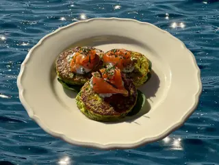 ZUCCHINI PANCAKES