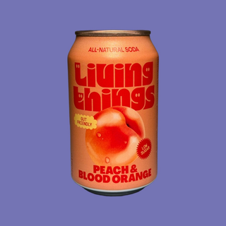 PEACH & BLOOD ORANGE SODA